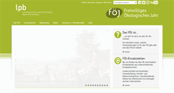 Desktop Screenshot of foej-bw.de
